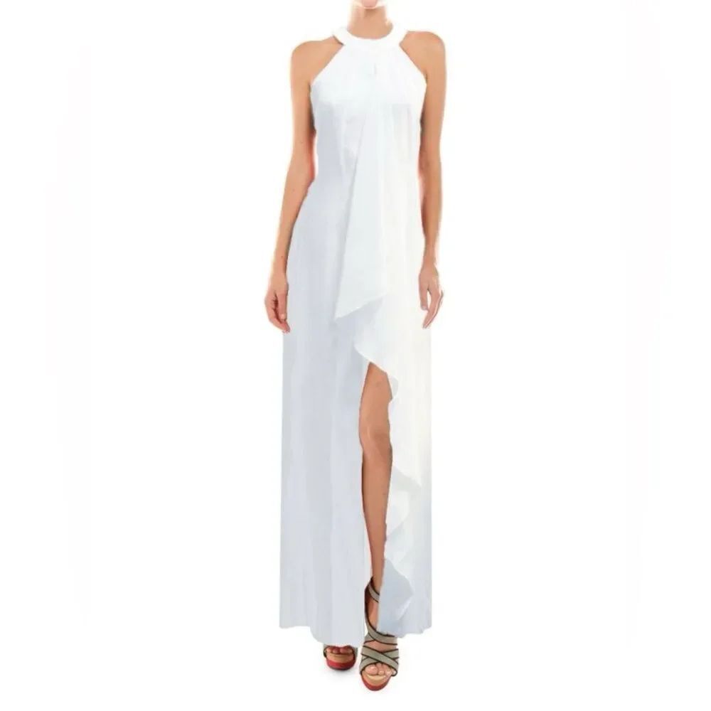 Meghan Los Angeles NWT Aphrodite Maxi Dress in White Size Small